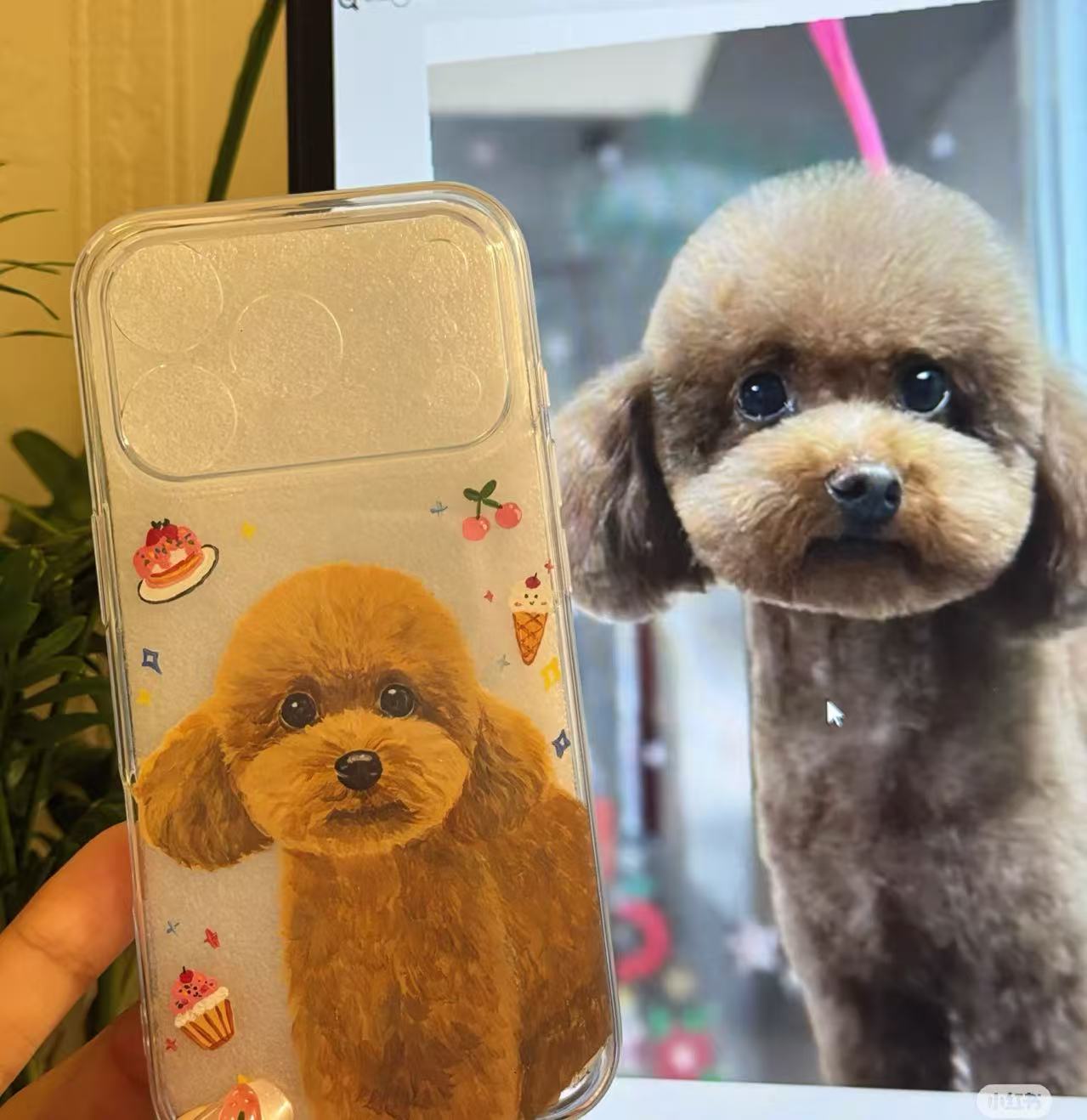 Personalized Furry Friend Phone Case - Hand-Painted Pet Art