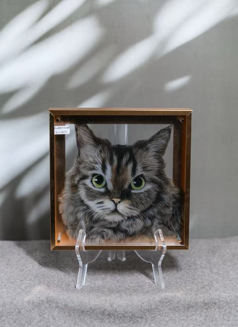 Custom Hand-Drawn 3D Pet Portrait - Cherish Your Pet with Raised Art