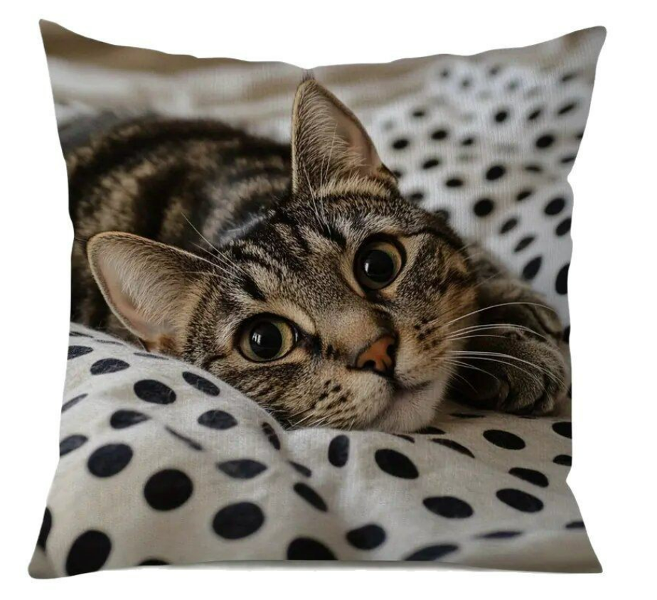 Personalized Furry Friend Photo Pillow